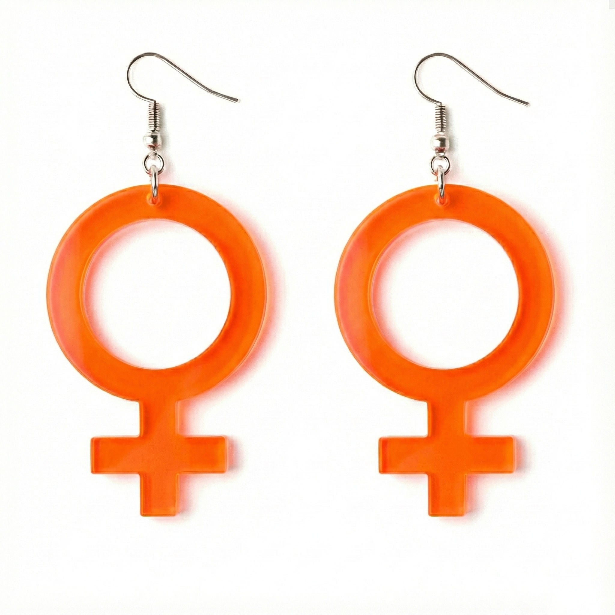 Pendientes Ella (símbolo de Venus)