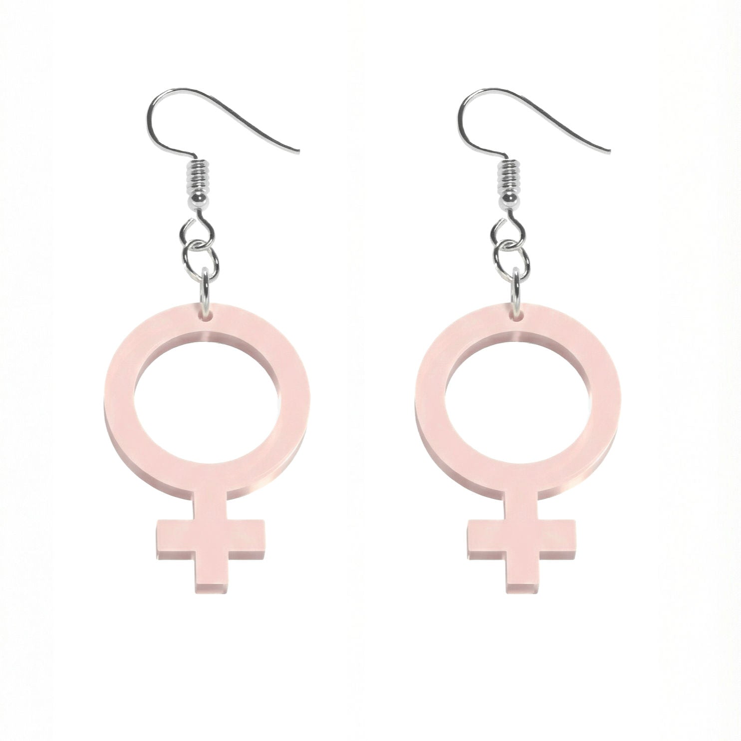 Pendientes Ella mini (símbolo de Venus)