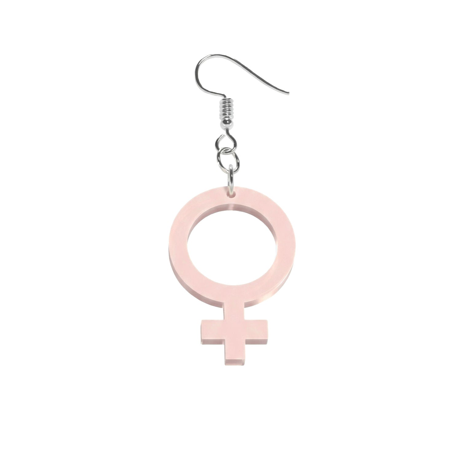 Pendientes Ella mini (símbolo de Venus)