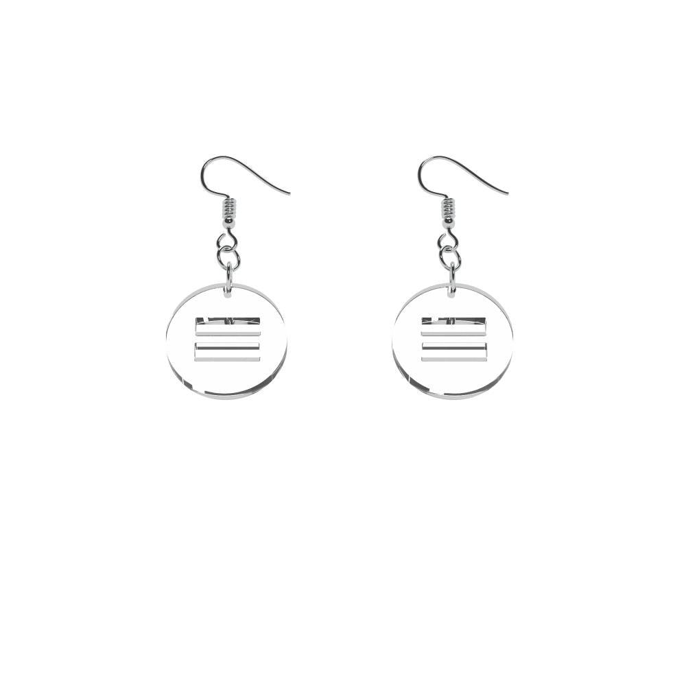 Pendientes igualdad mini