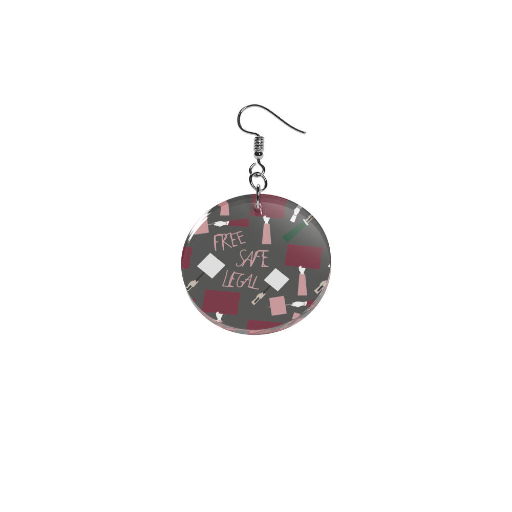 Pendientes redondo Statement