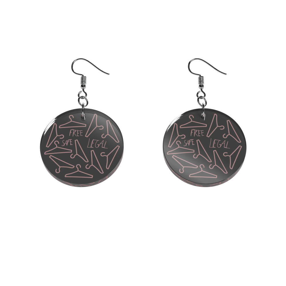 Pendientes redondo Statement