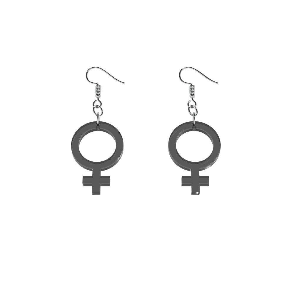 Earrings She mini (Woman Symbol)