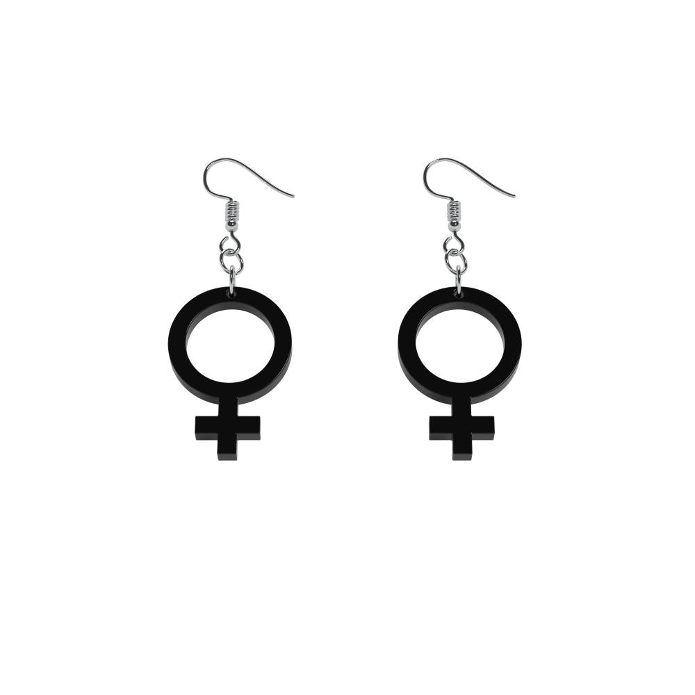 Earrings She mini (Woman Symbol)