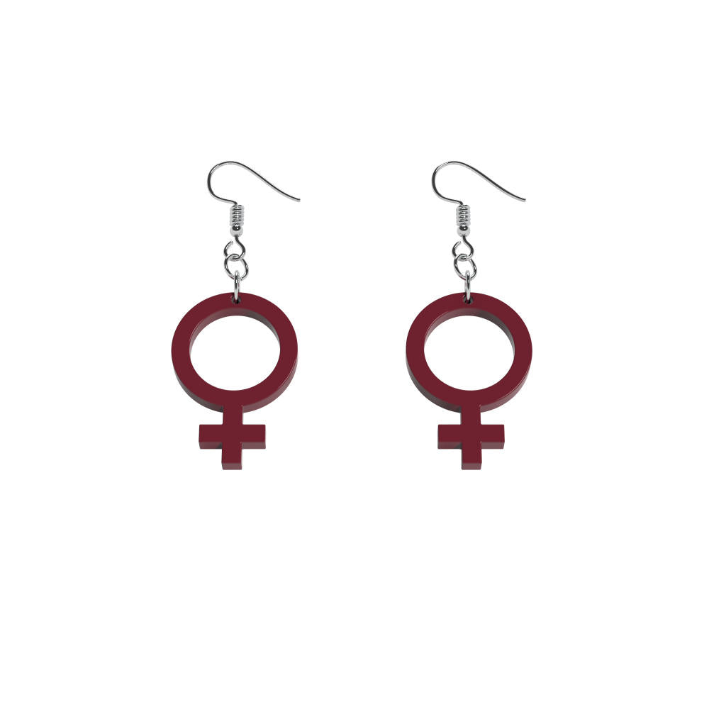 Earrings She mini (Woman Symbol)