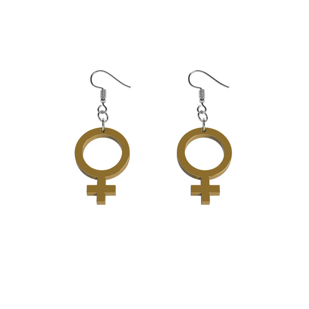 Earrings She mini (Woman Symbol)