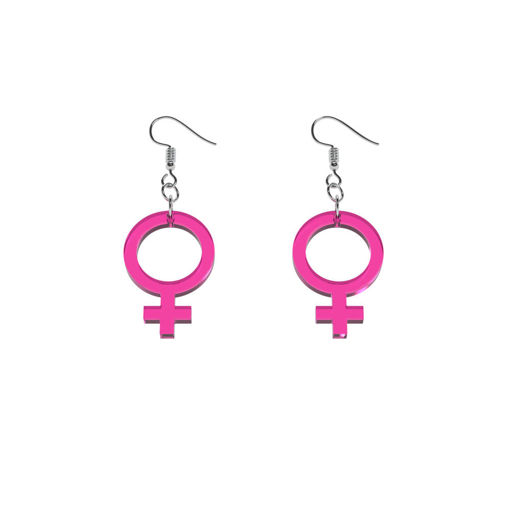 Pendientes Ella mini (símbolo de Venus)