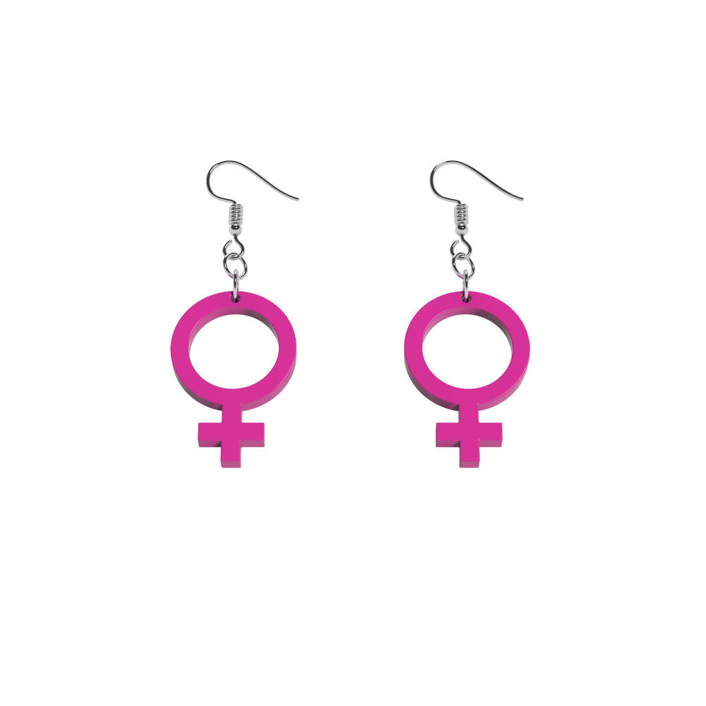 Earrings She mini (Woman Symbol)
