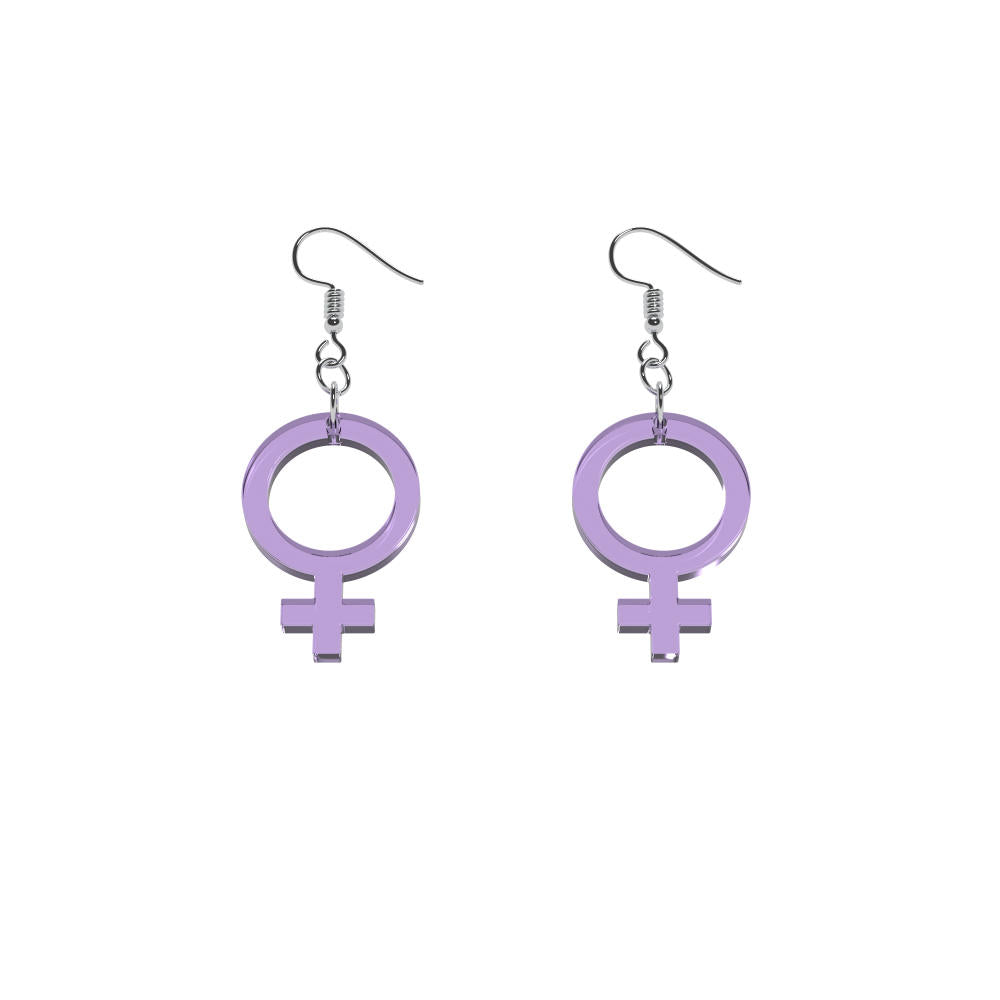 Earrings She mini (Woman Symbol)