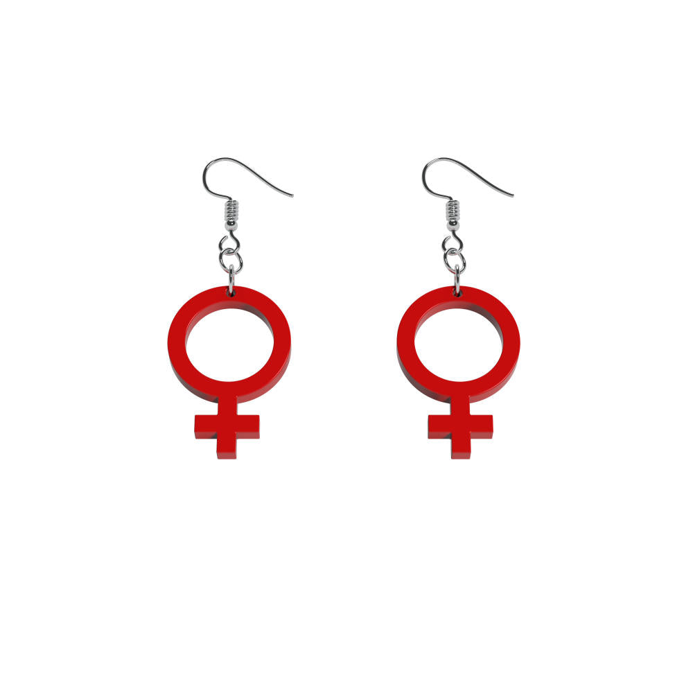 Earrings She mini (Woman Symbol)