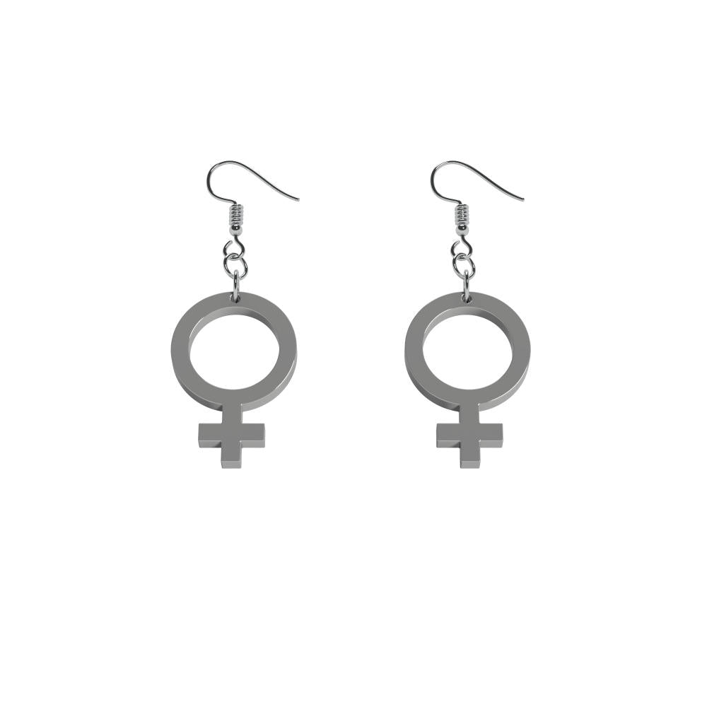 Earrings She mini (Woman Symbol)