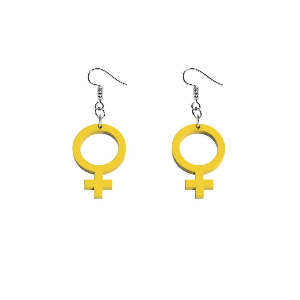 Earrings She mini (Woman Symbol)