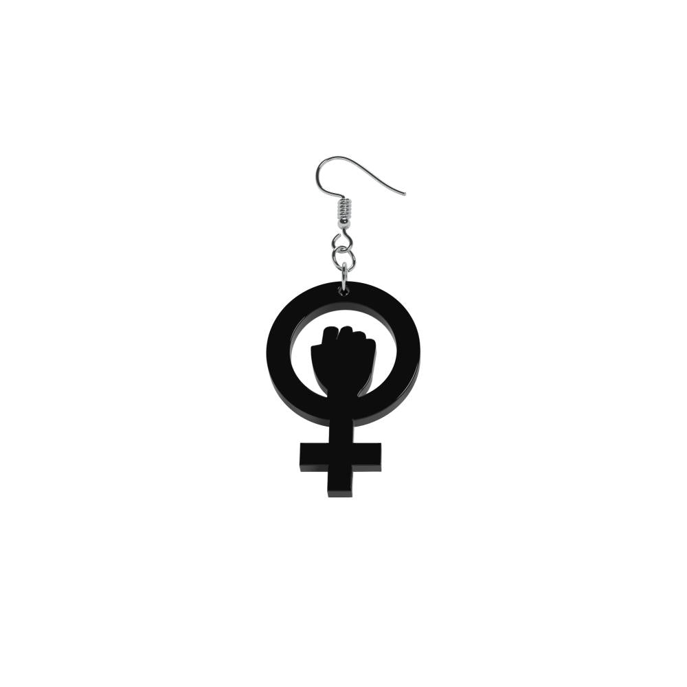 Örhängen Hon Kamp Small (kvinnosymbol)