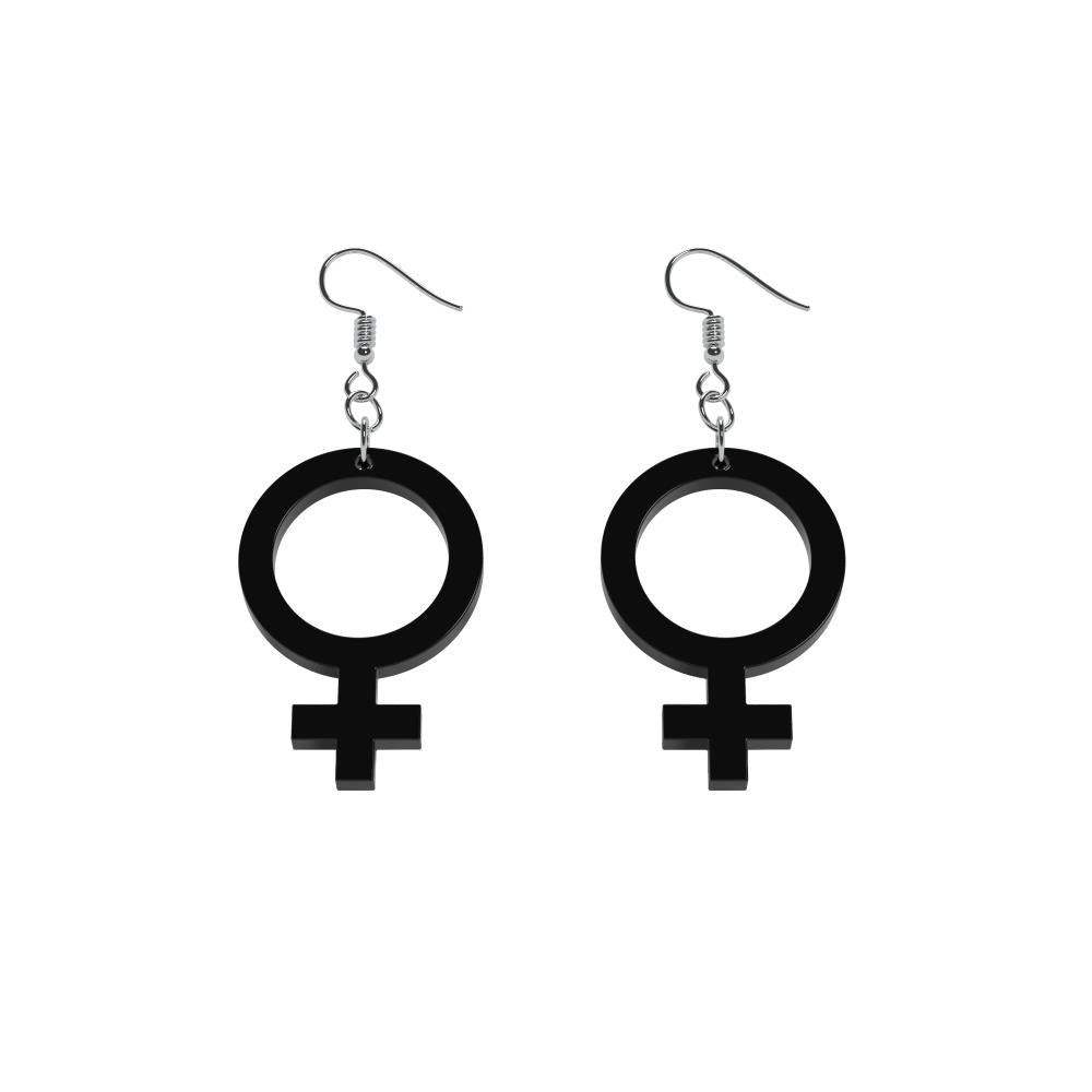 Earrings She Small (Woman Symbol)