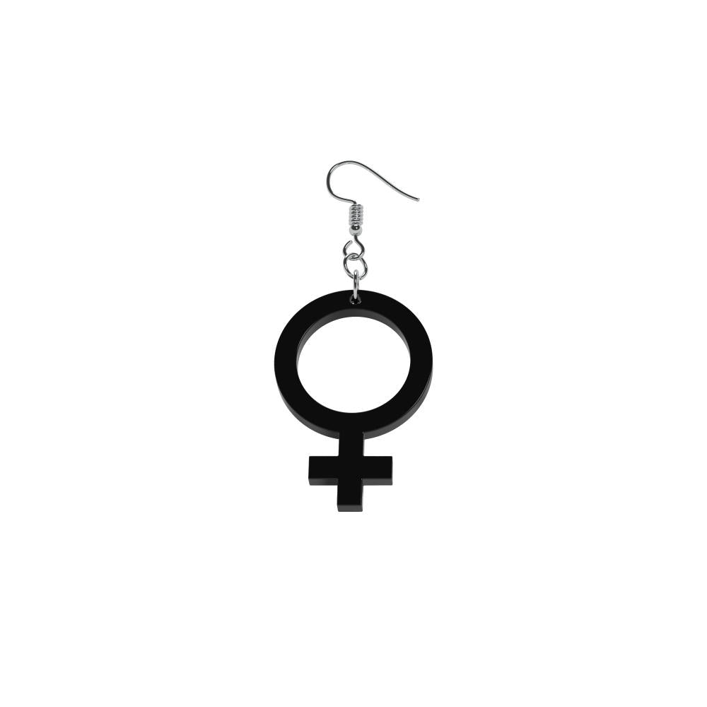 Earrings She Small (Woman Symbol)