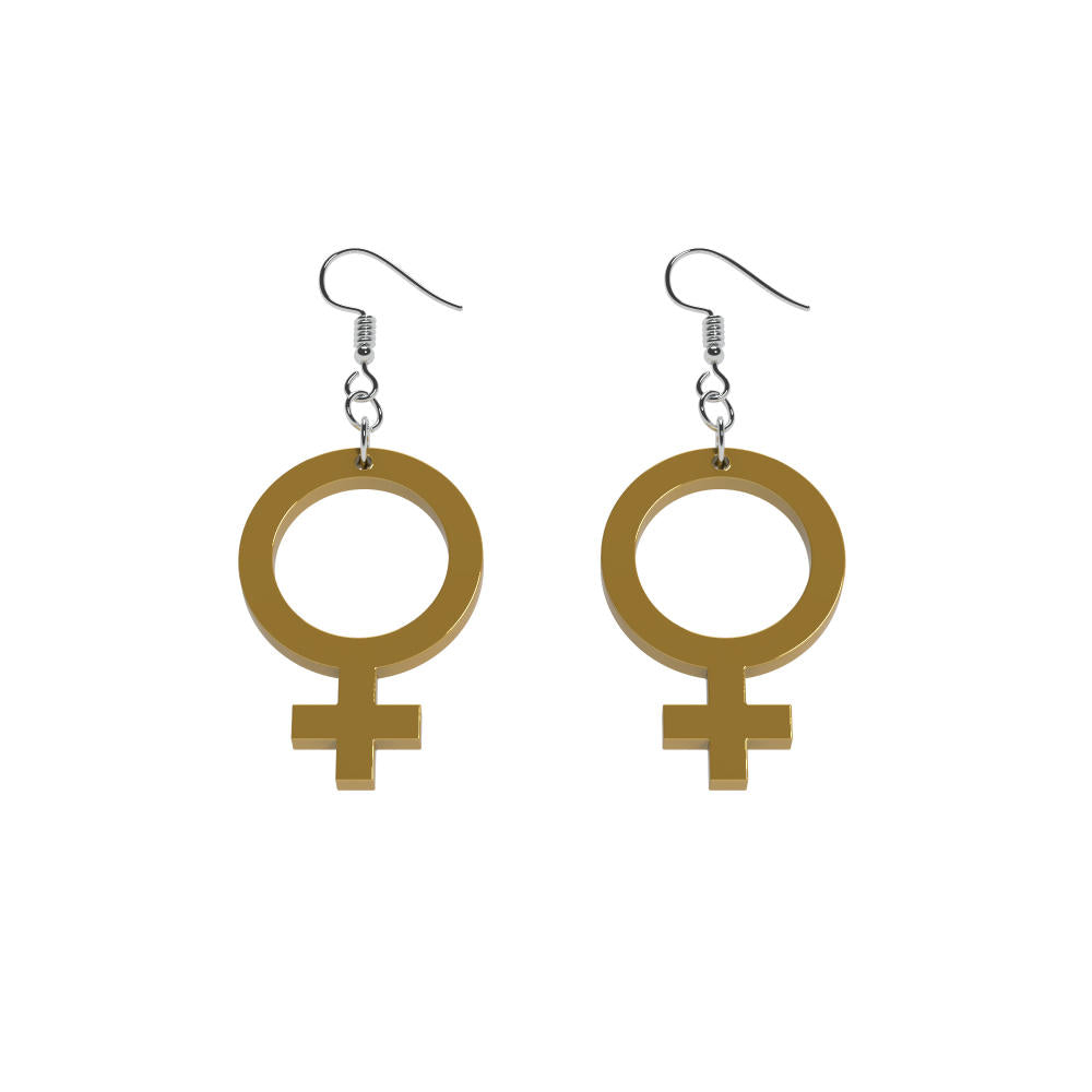 Örhängen Hon Small (kvinnosymbol)