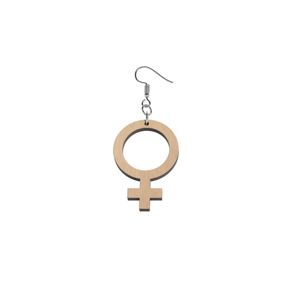 Earrings She Small (Woman Symbol)