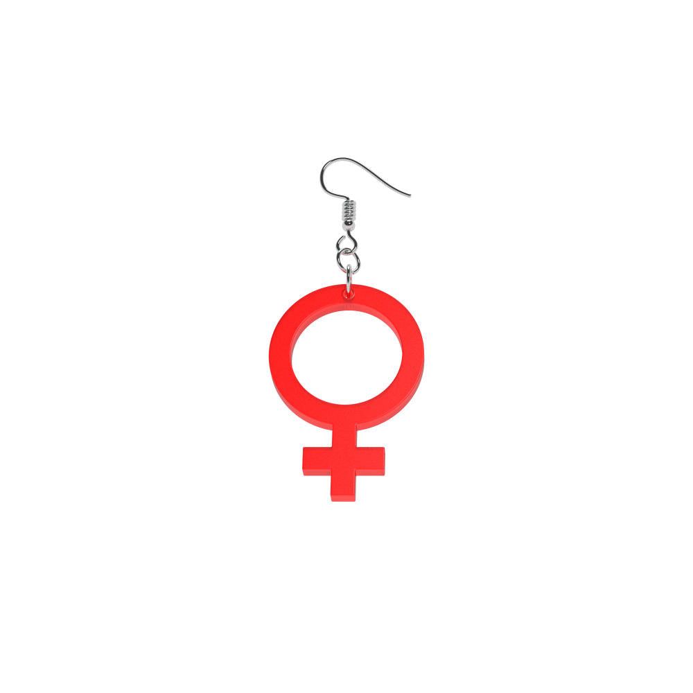 Earrings She Small (Woman Symbol)