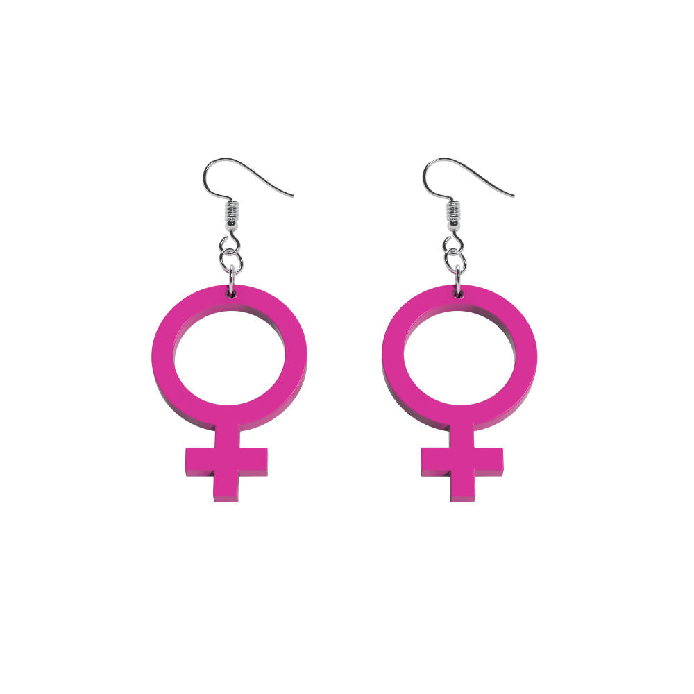 Earrings She Small (Woman Symbol)