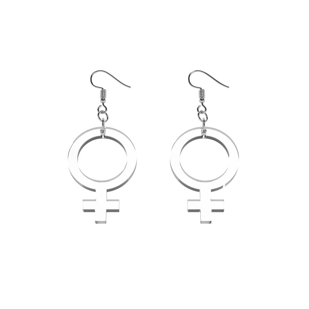 Örhängen Hon Small (kvinnosymbol)