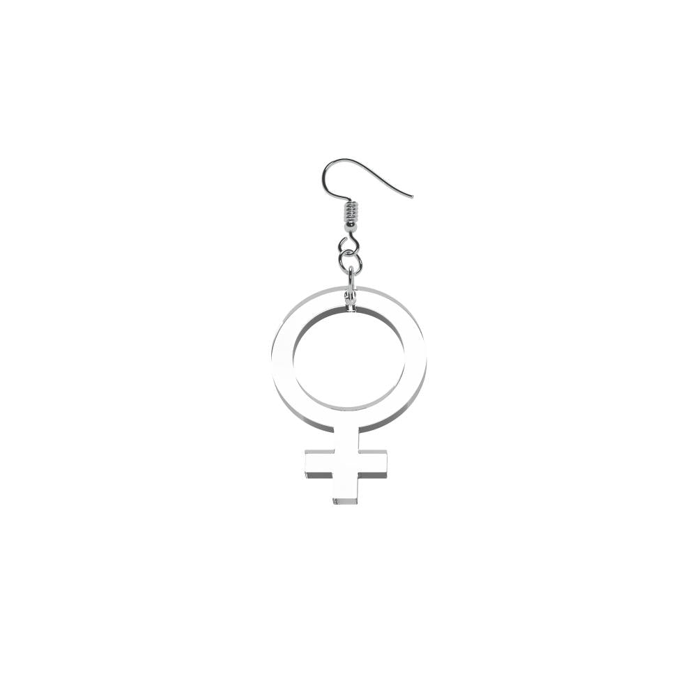 Earrings She Small (Woman Symbol)