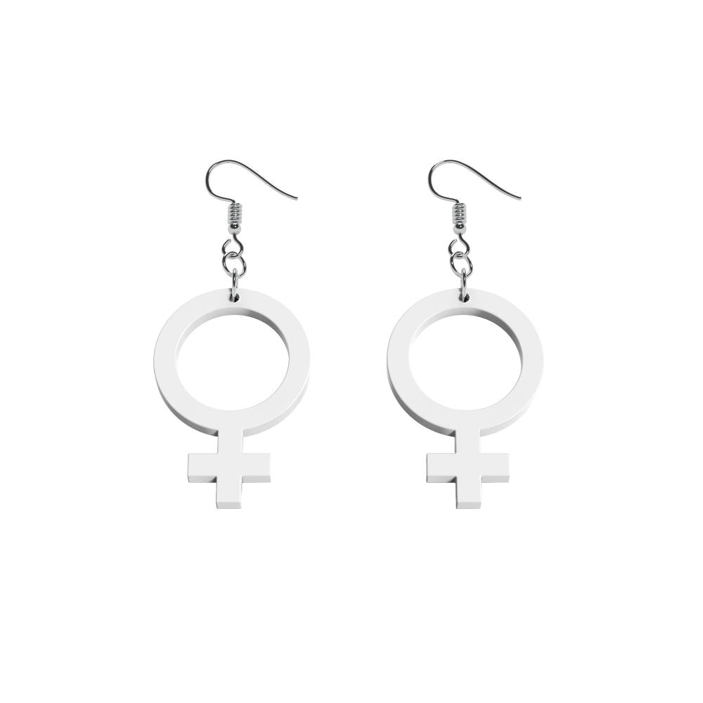 Örhängen Hon Small (kvinnosymbol)