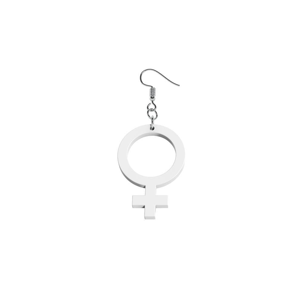 Earrings She Small (Woman Symbol)
