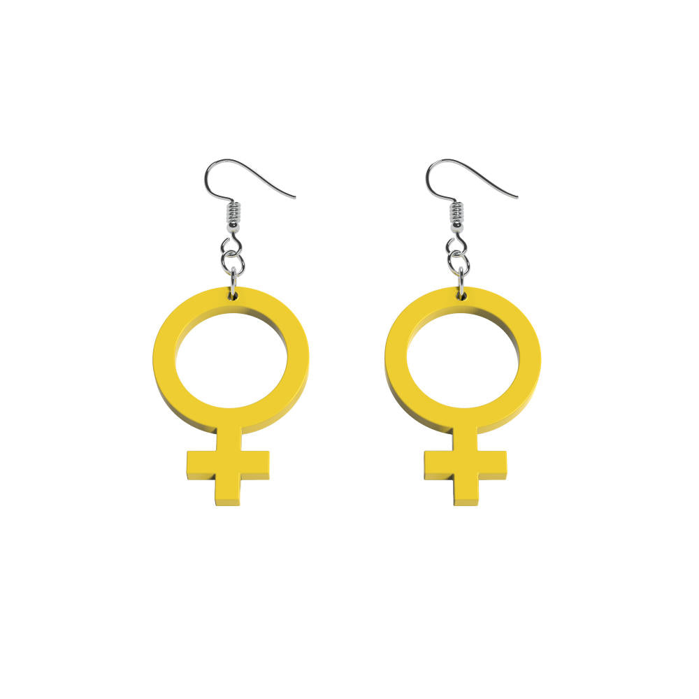 Örhängen Hon Small (kvinnosymbol)