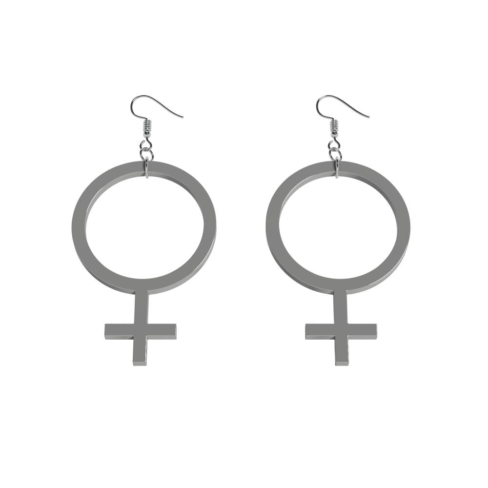Örhängen Hon thin (kvinnosymbol)