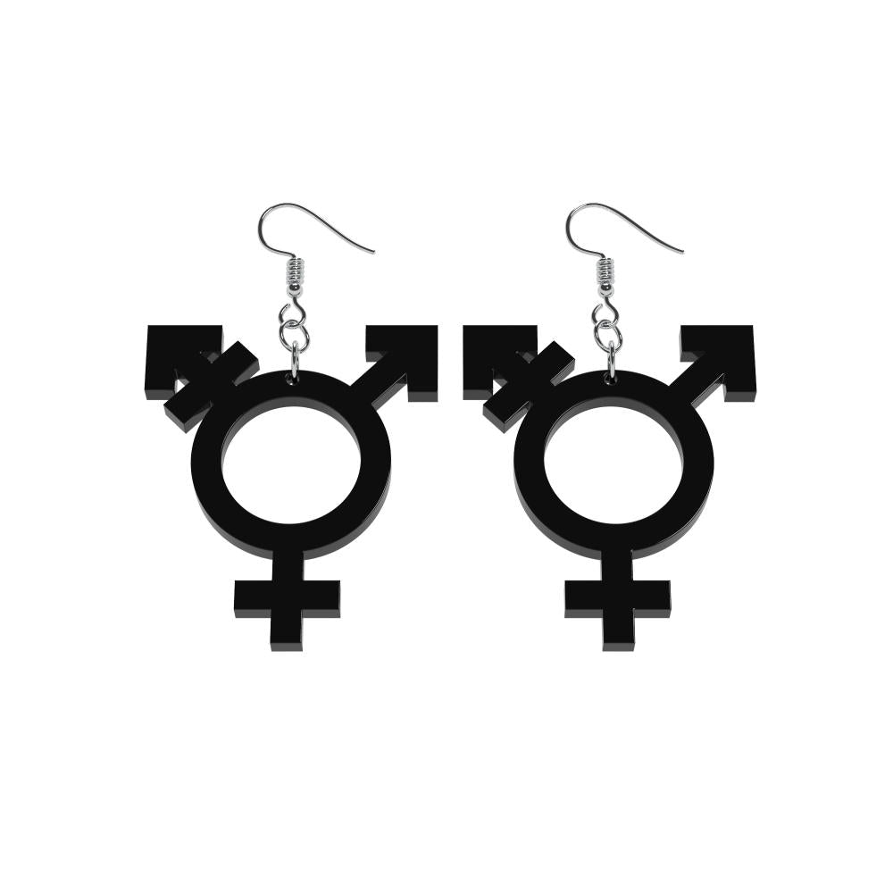 Pendientes Trans small