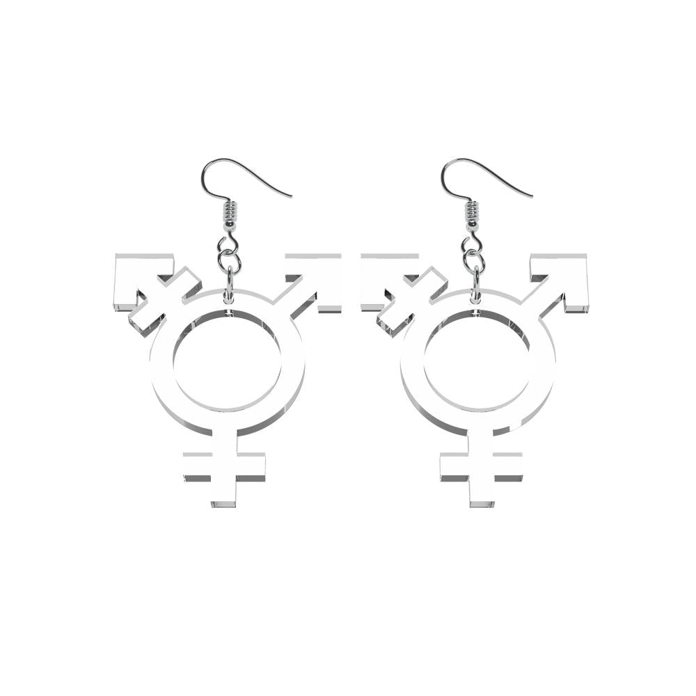 Pendientes Trans small