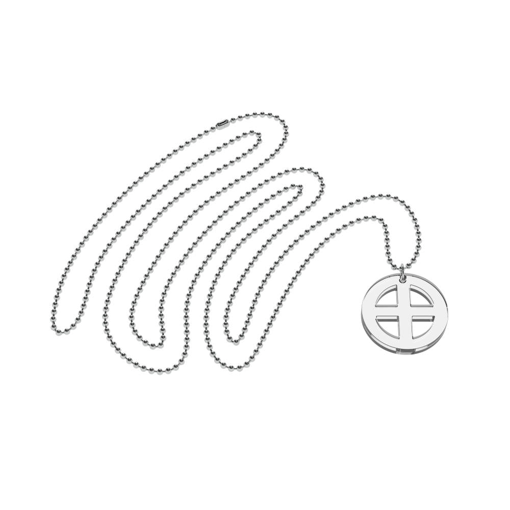 Halsband Earth mini (jord-symbol)