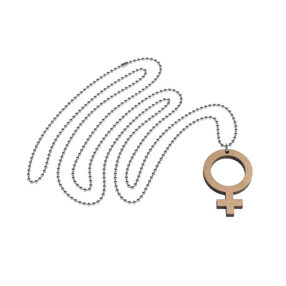 Halsband Hon mini (kvinnosymbol)