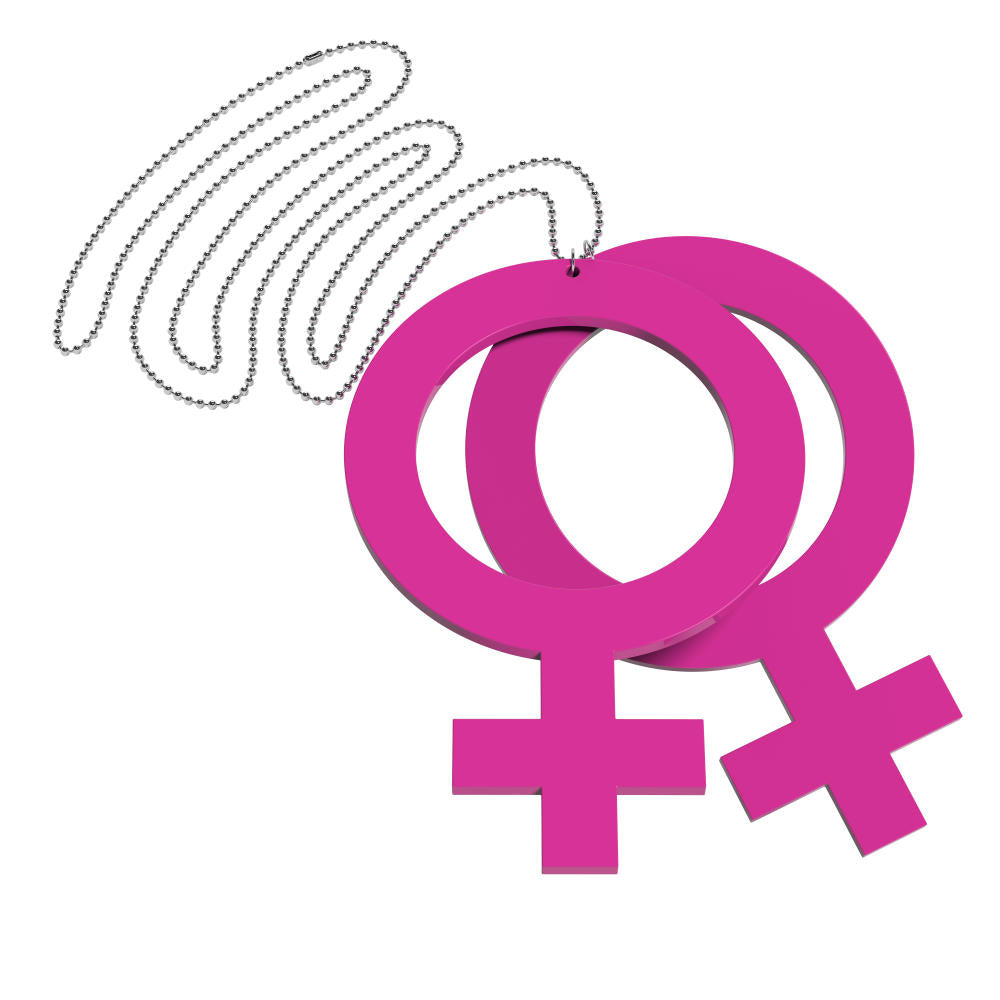 Collar Ella-Ella Grande (símbolos de Venus)