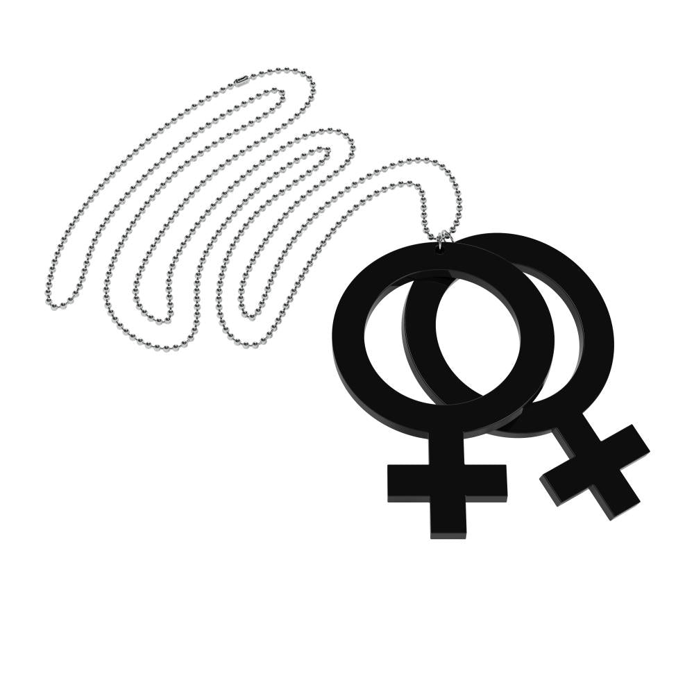 Halsband Hon-Hon Small (kvinnosymboler)