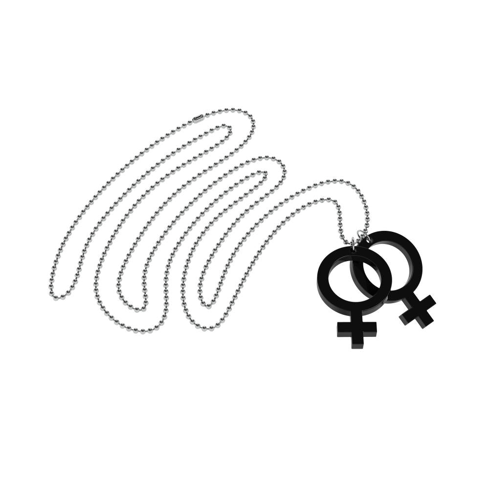 Halsband Hon-hon mini (kvinnosymbol)