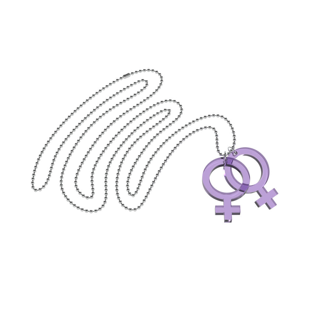 Halsband Hon-hon mini (kvinnosymbol)
