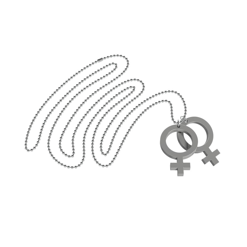 Halsband Hon-hon mini (kvinnosymbol)