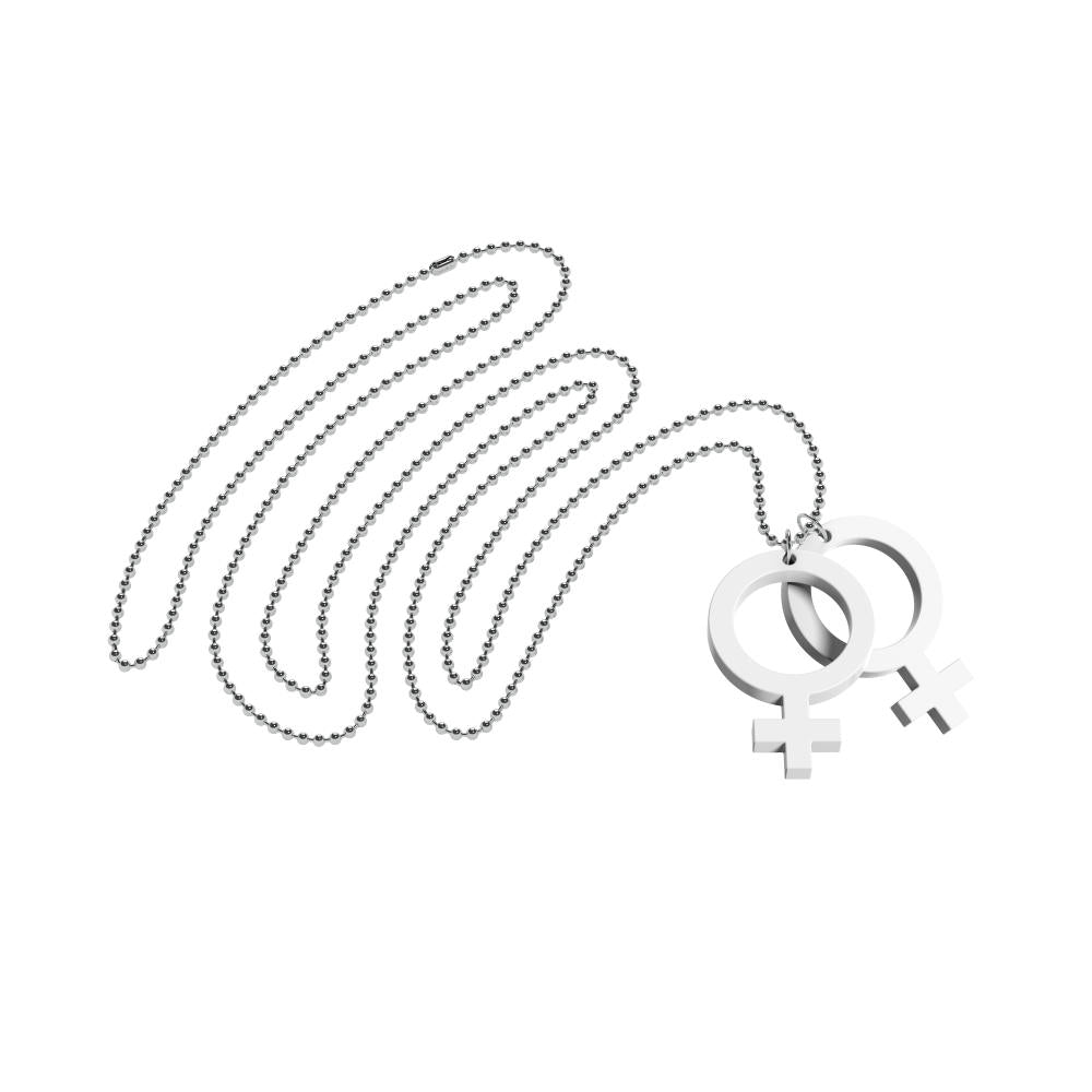 Halsband Hon-hon mini (kvinnosymbol)