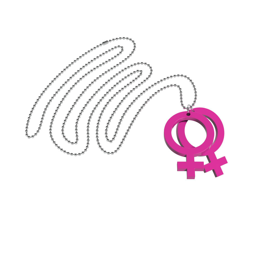 Collar Ella-Ella Pequeño (símbolos de Venus)