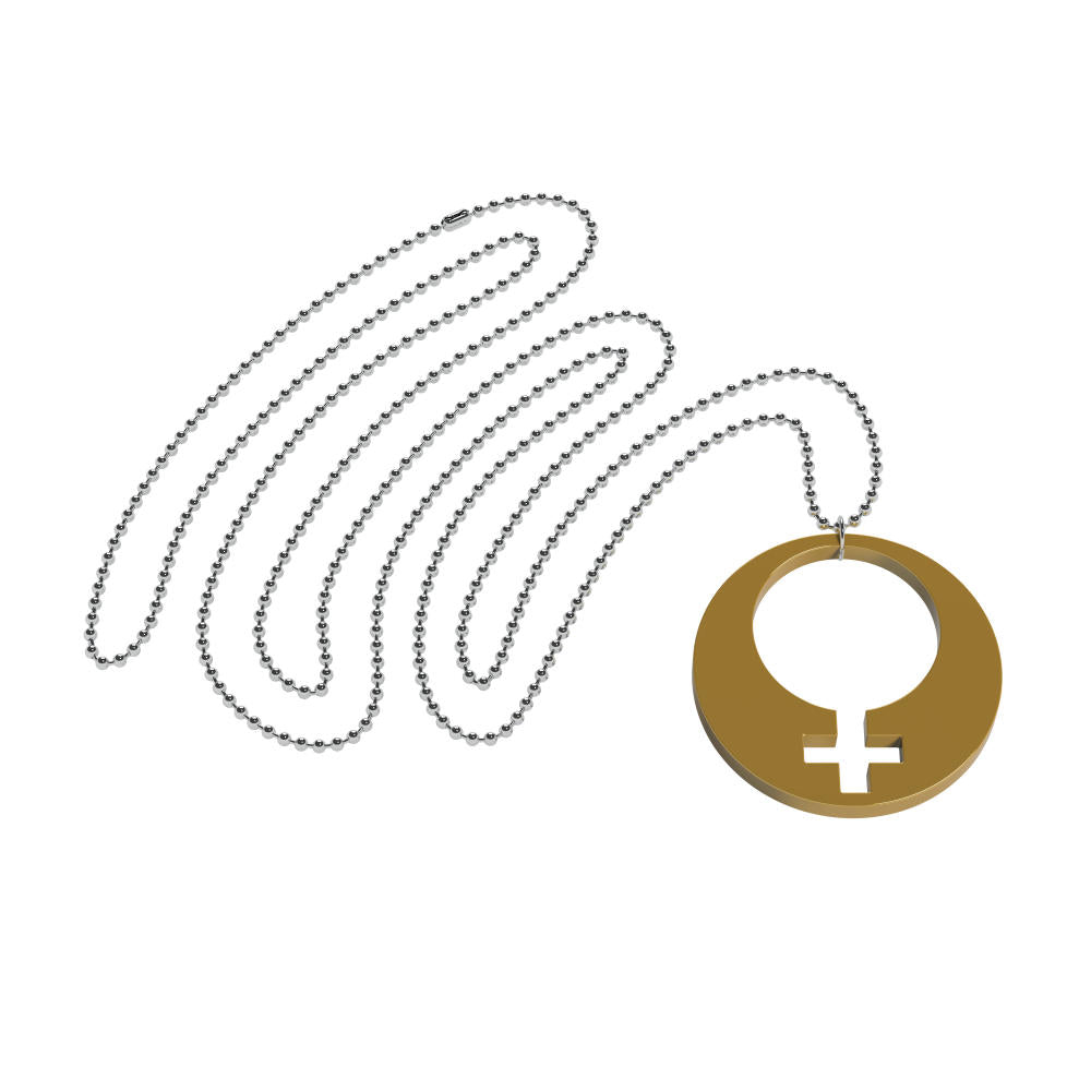 Collar  Apoyo a Ella Pequeño (símbolo de Venus)