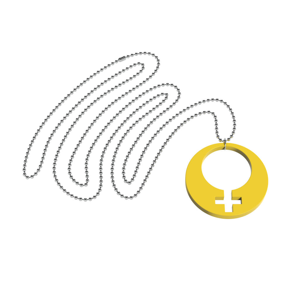 Collar  Apoyo a Ella Pequeño (símbolo de Venus)