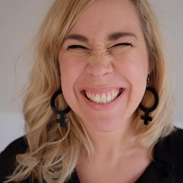 Pendientes Ella (símbolo de Venus)