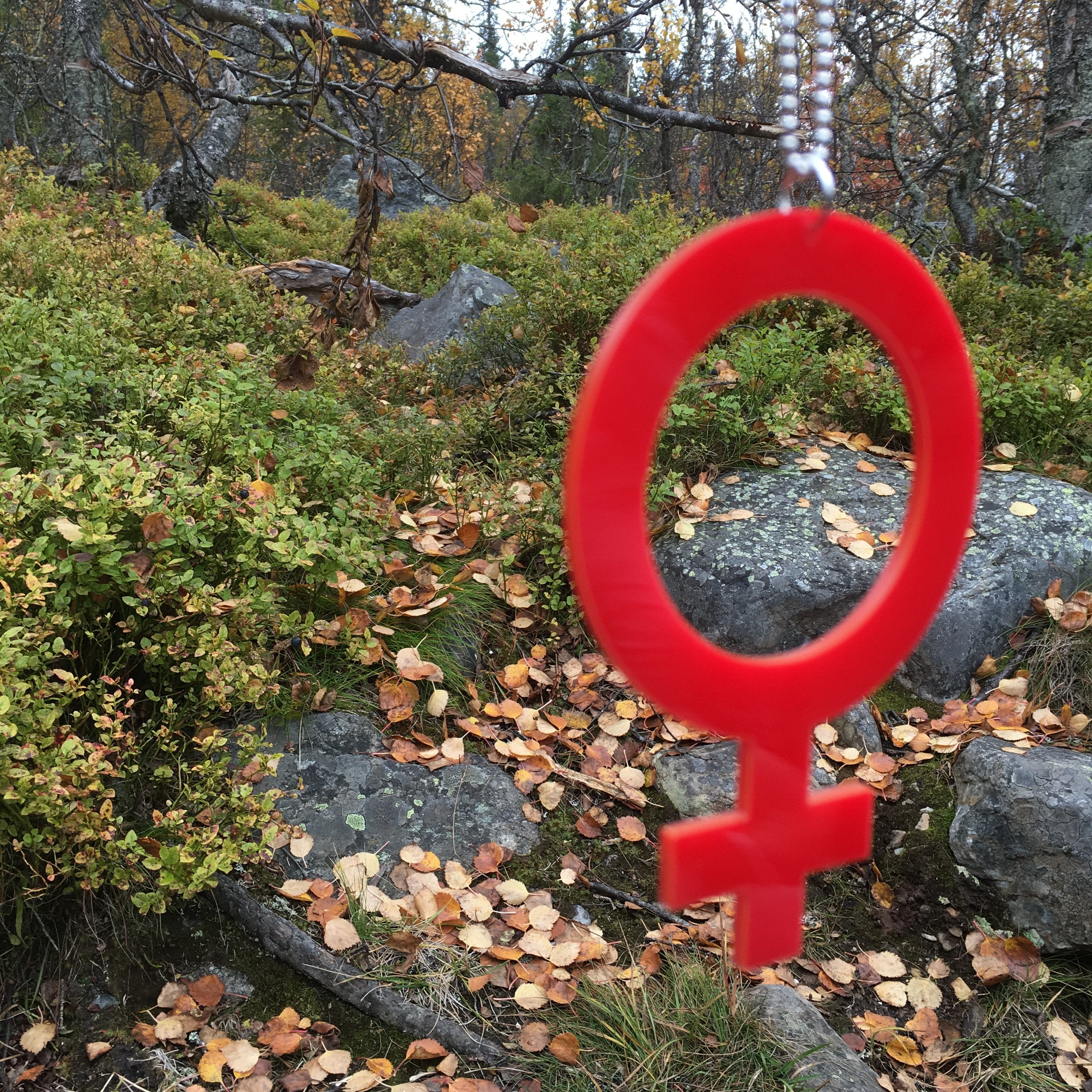 Collar Ella Grande (símbolo de Venus)