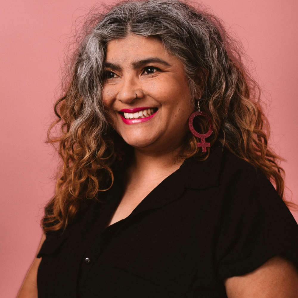 Pendientes Ella (símbolo de Venus)