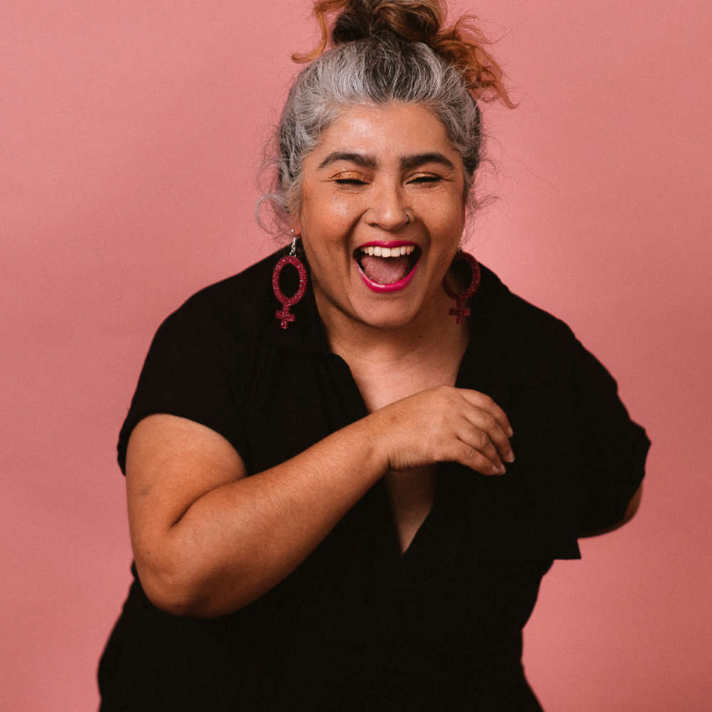 Pendientes Ella (símbolo de Venus)