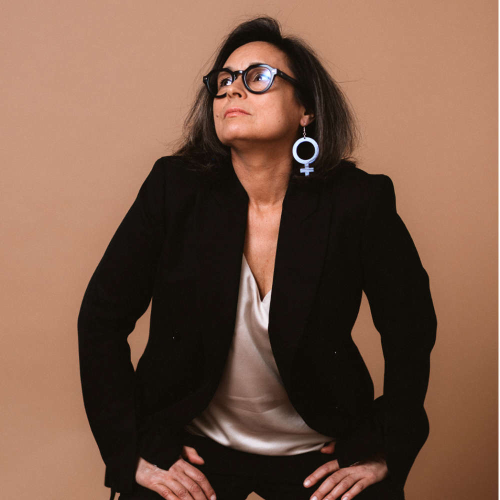 Pendientes Ella (símbolo de Venus)